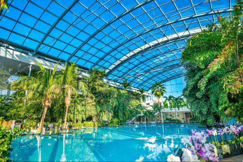 Spettacolare complesso del centro termale Therme